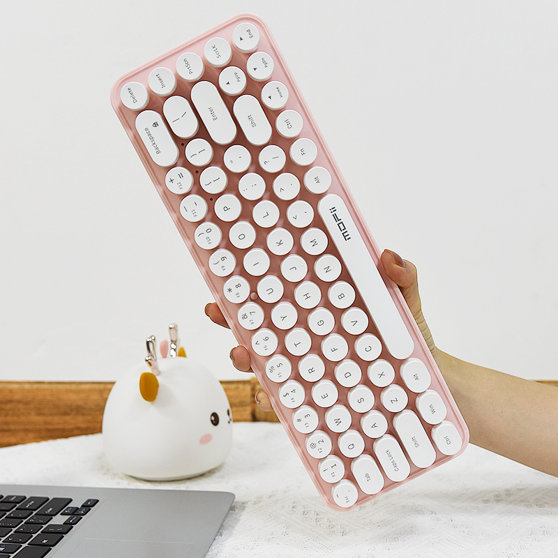 I豆纯色无线键盘鼠标