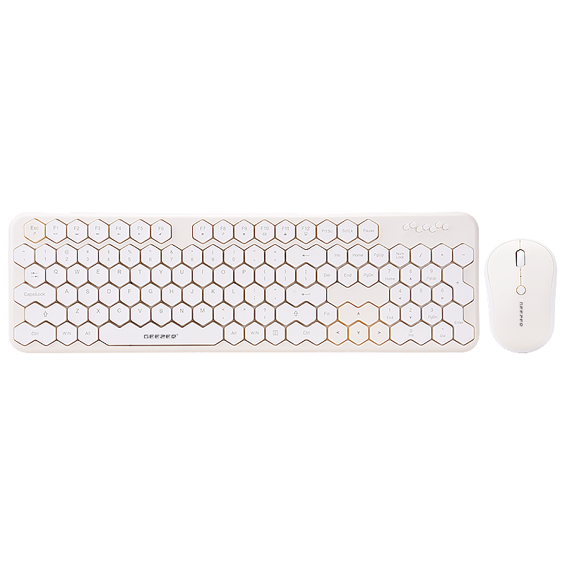 honeyS纯色无线键鼠套装